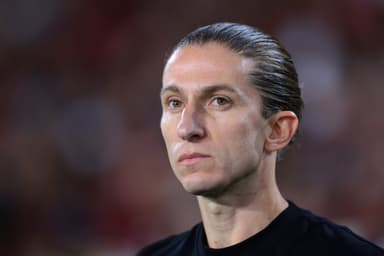 Filipe Luís em jogo do Flamengo
