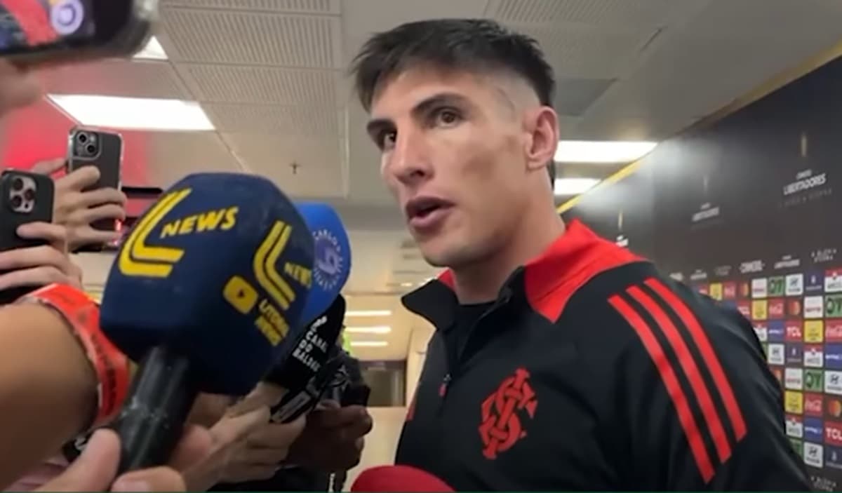 rochet após jogo contra flamengo