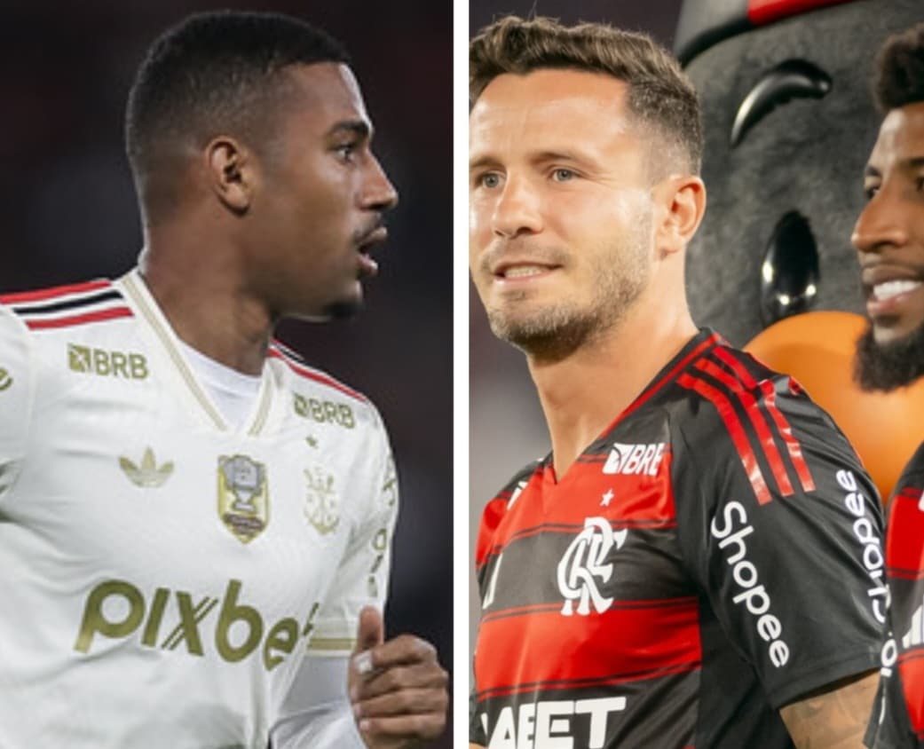 Samuel Lino, Saúl e Royal pelo Flamengo