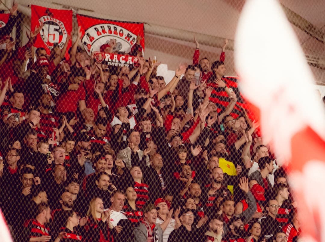 Torcida do Flamengo no Beira-Rio