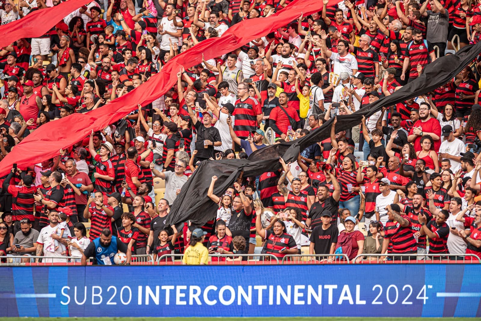 Torcida Flamengo no Mundial Sub-20 de 2024