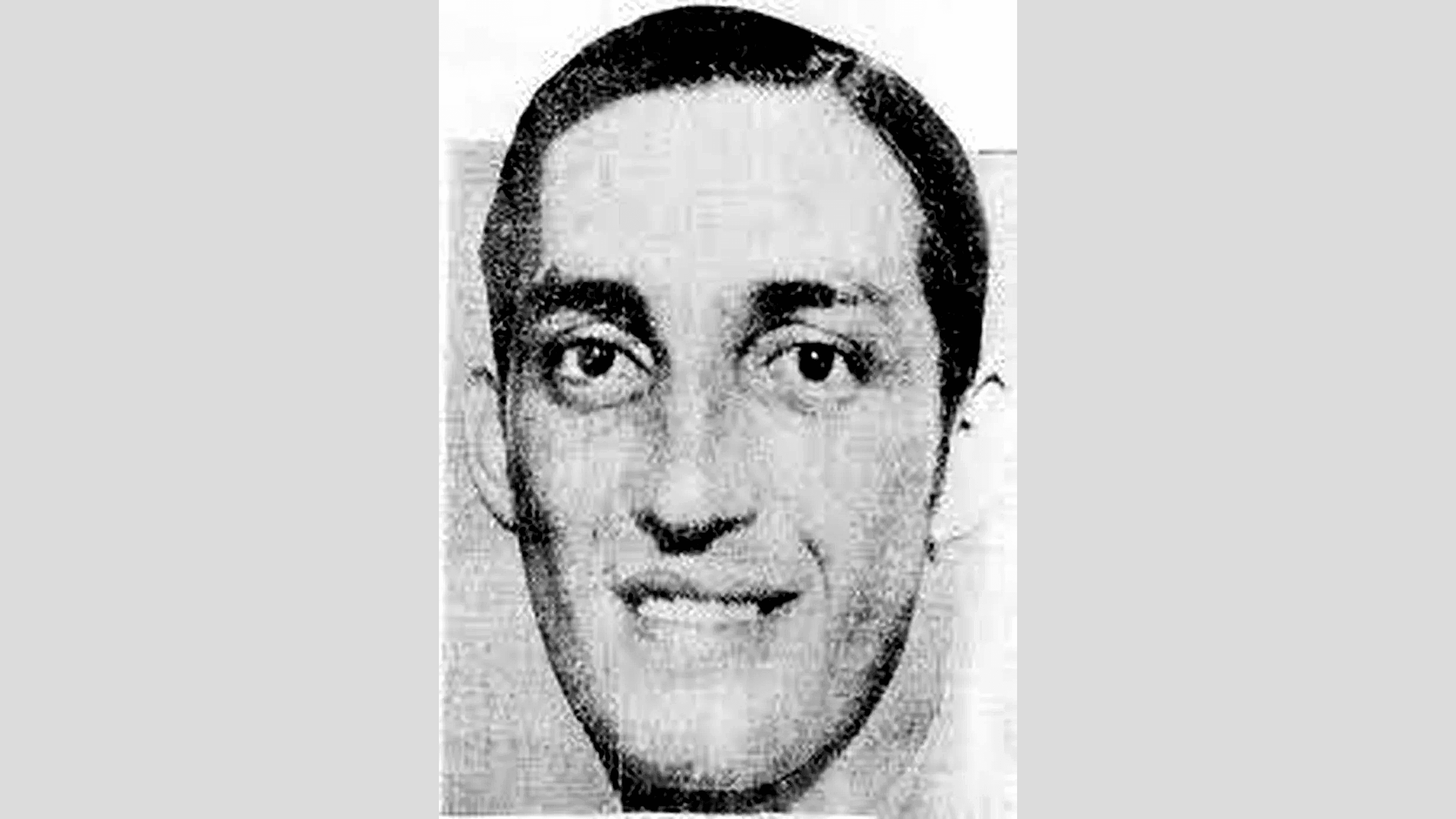 Retrato de Amado Benigno, goleiro do Flamengo nos anos 1920