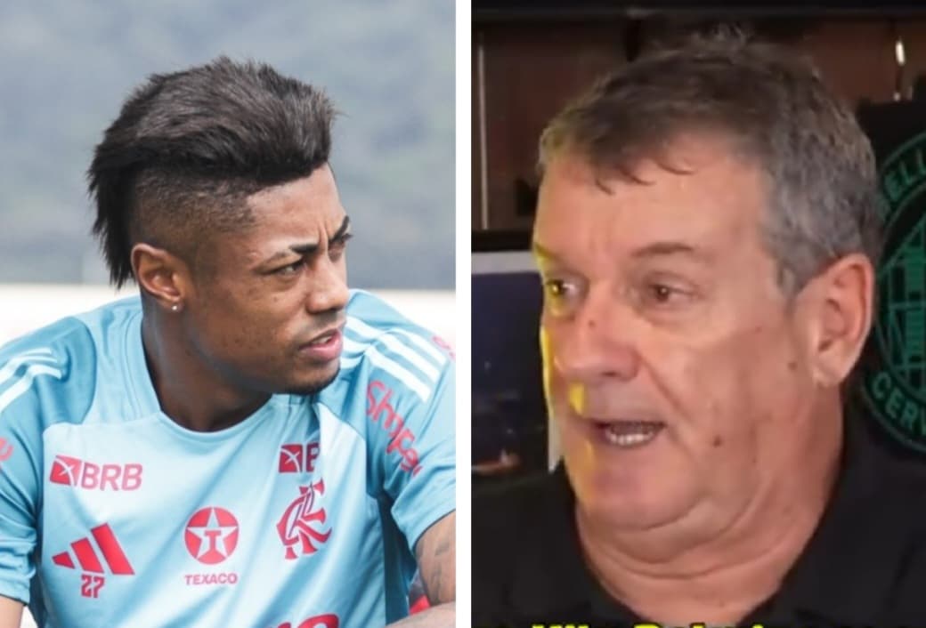 Bruno Henrique  treino do Flamengo e ex-juiz em entrevista