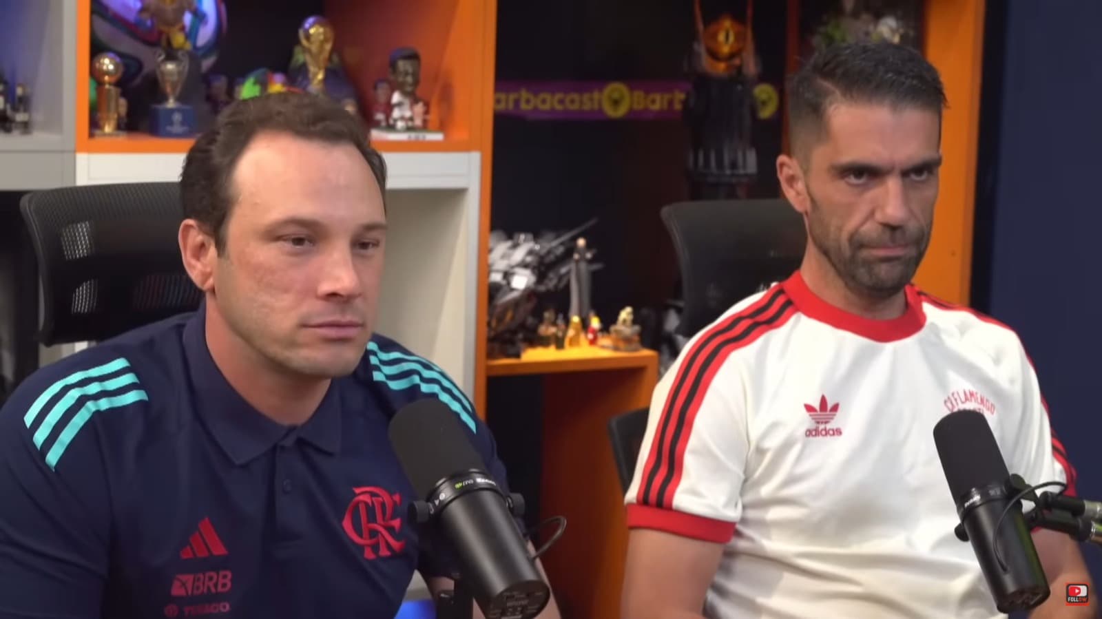 Bruno Pivetti e Alfredo Almeida no Barbacast