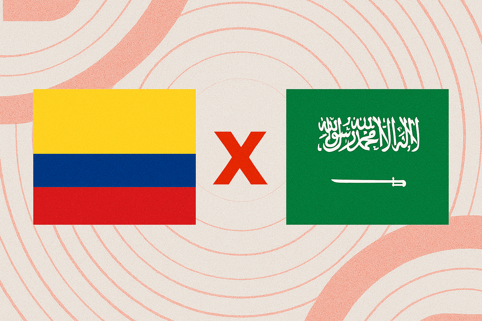 Colômbia x Arábia Saudita Sub-20