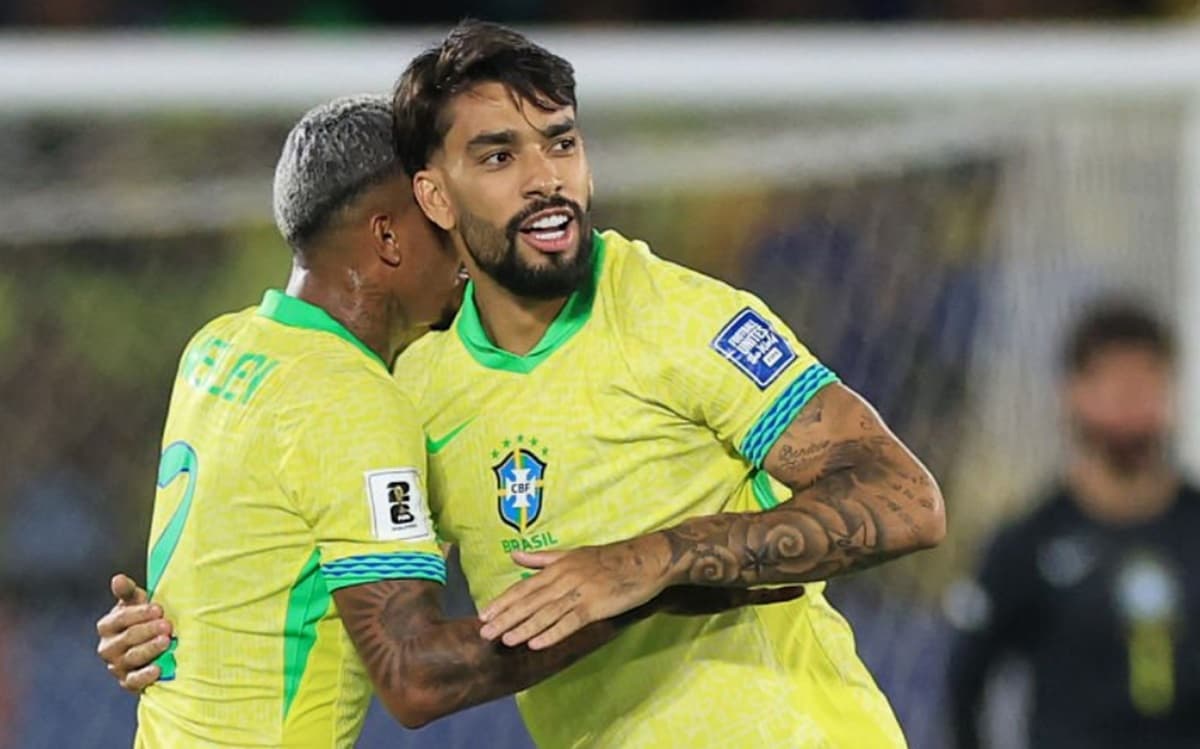 lucas paquetá em jogo do brasil no maracanã