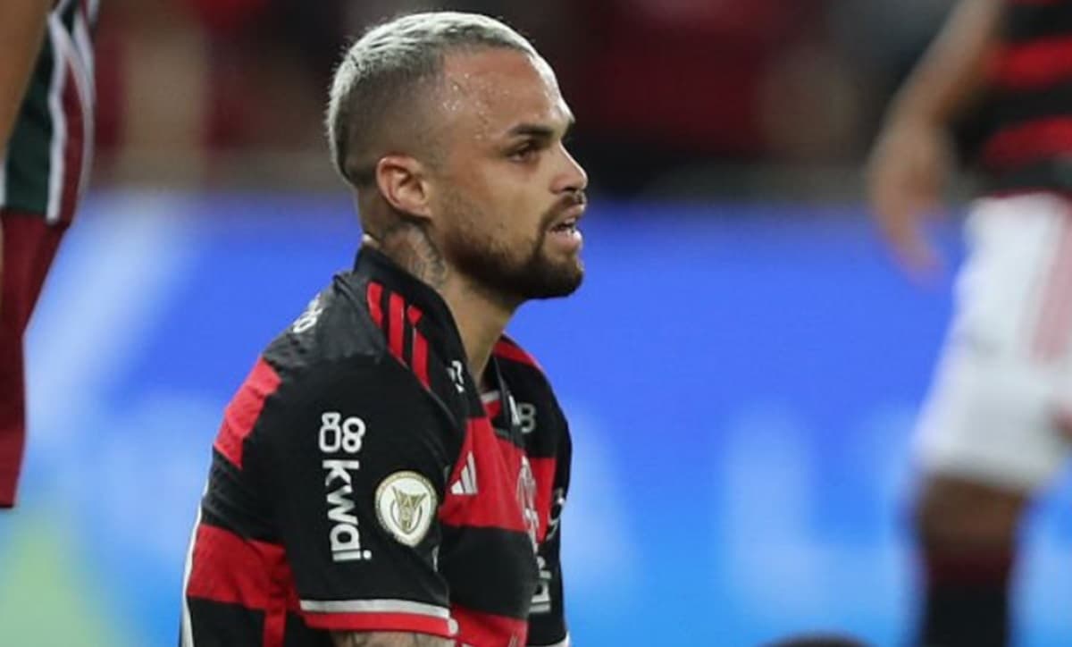 michael em jogo do flamengo no maracanã em 2024