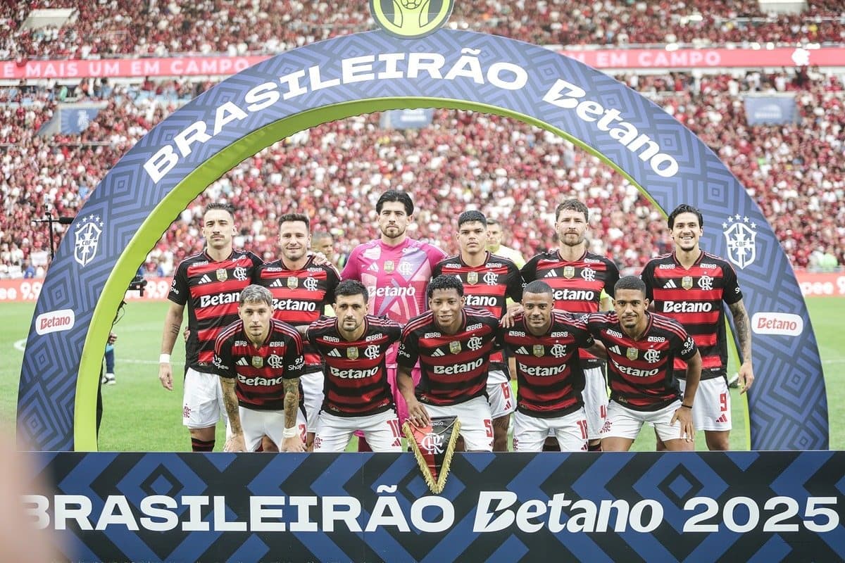 Time do Flamengo perfilado