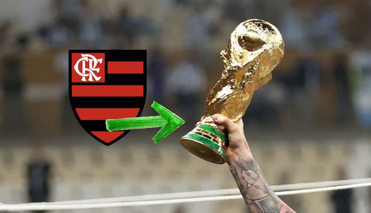 troféu da copa do mundo flamengo