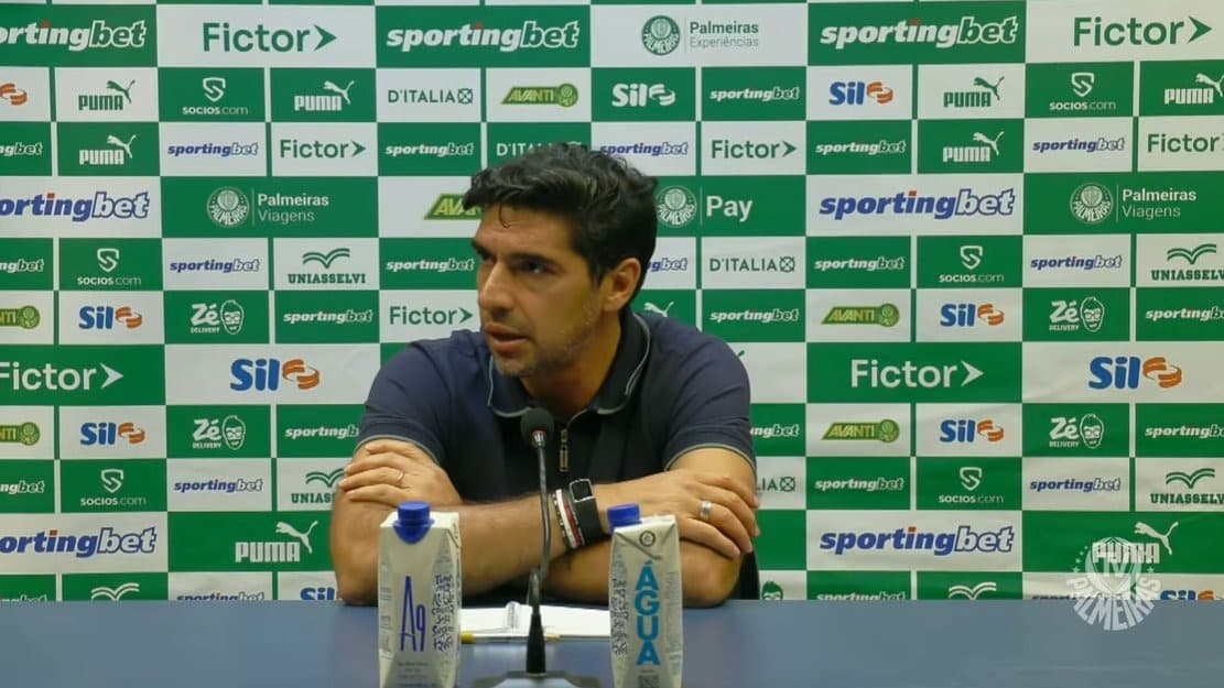 Abel Ferreira em entrevista coletiva