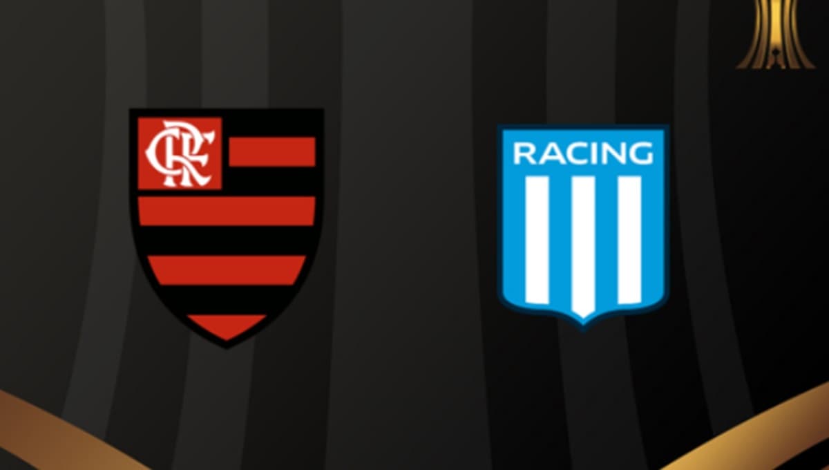 Escudos de Flamengo x Racing pela Libertadores