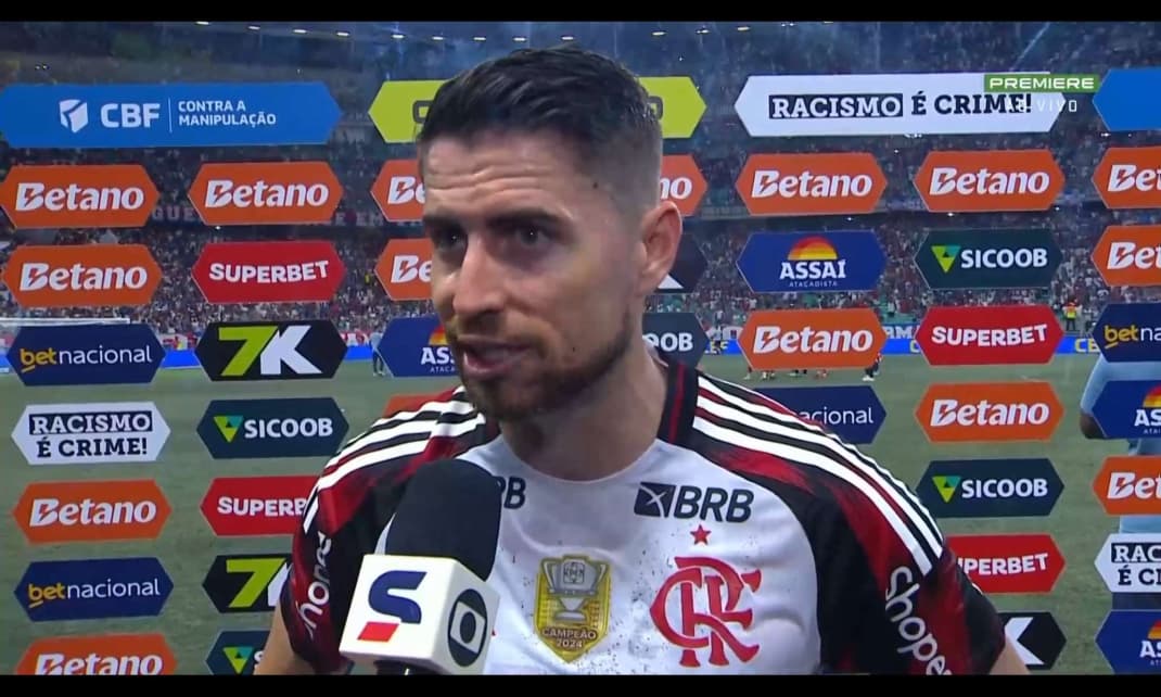 Jorginho fala com o Premiere após Bahia 1x0 Flamengo