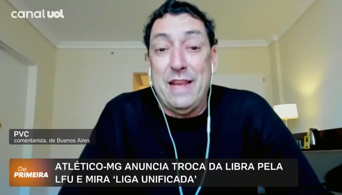 PVC fala sobre Libra, Atlético-MG e Flamengo no UOL