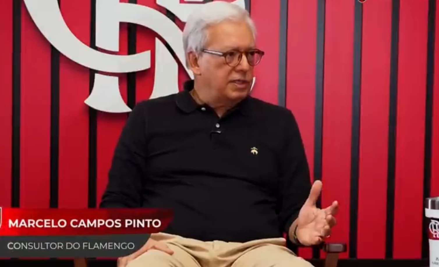 Marcelo Campo Pinto, consultor do Flamengo na Libra