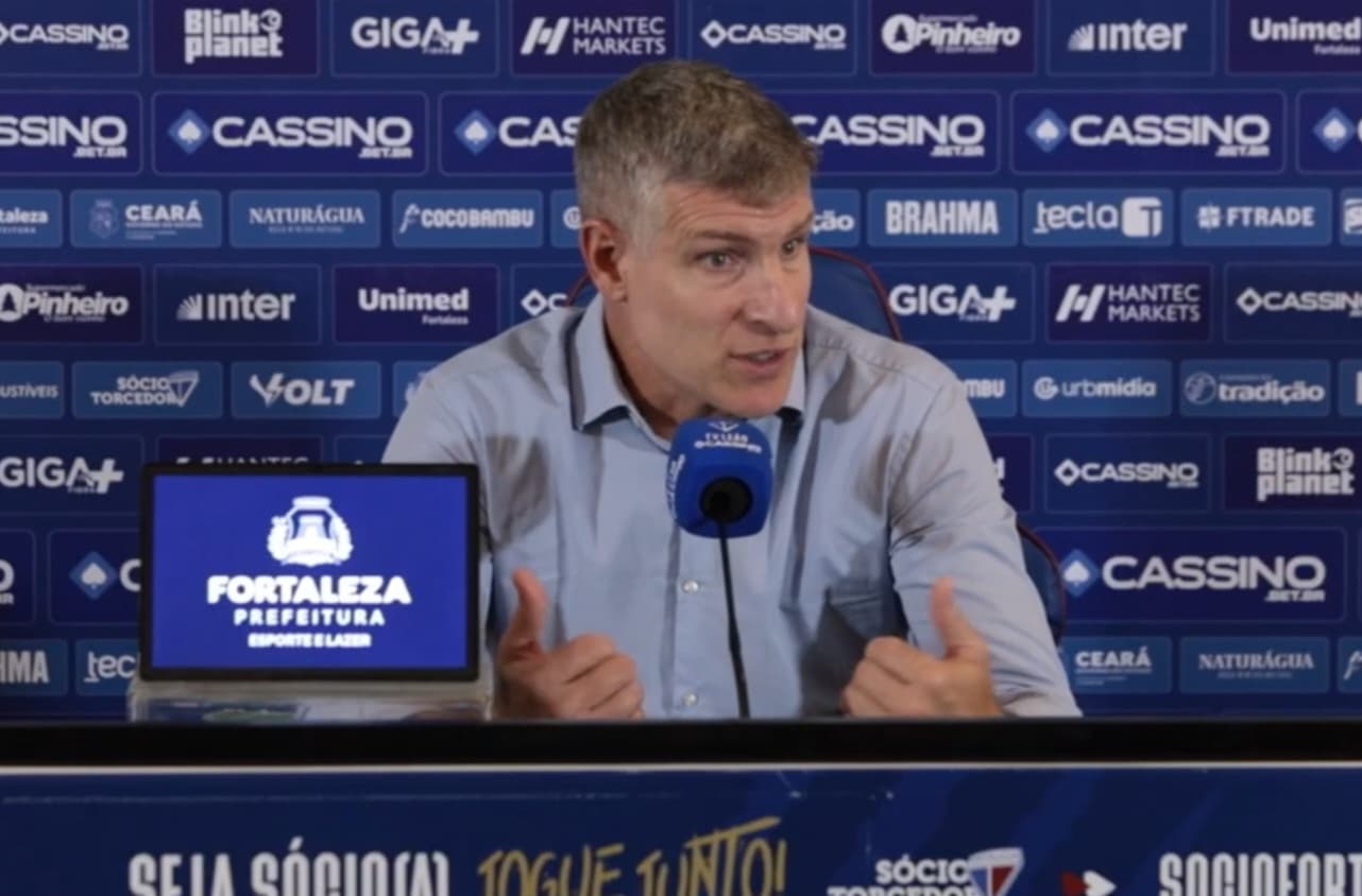 Palermo em coletiva após Fortaleza x Flamengo