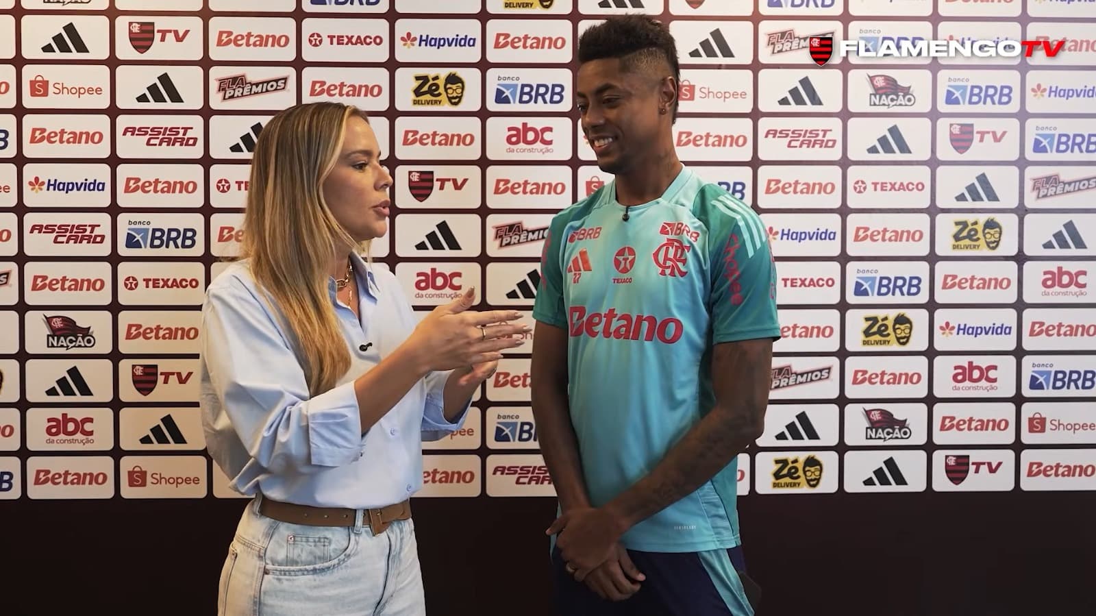 Bruno Henrique na Flamengo TV