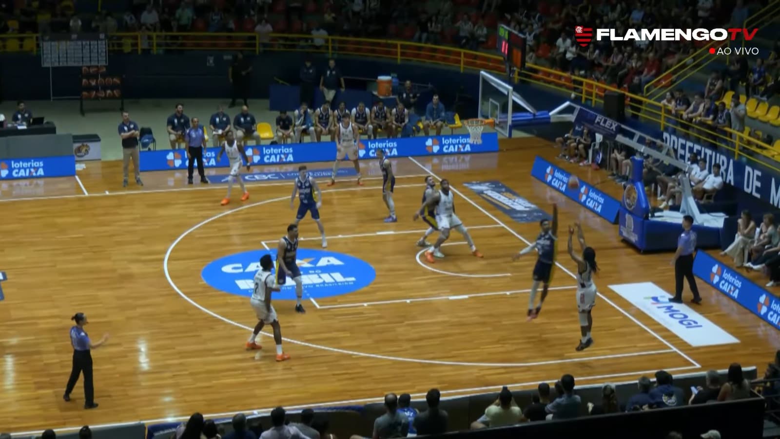 FlaBasquete contra o Mogi