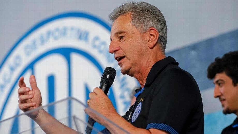 Rodolfo Landim é um dos sócios da empresa que assumiu a SAF do Confiança