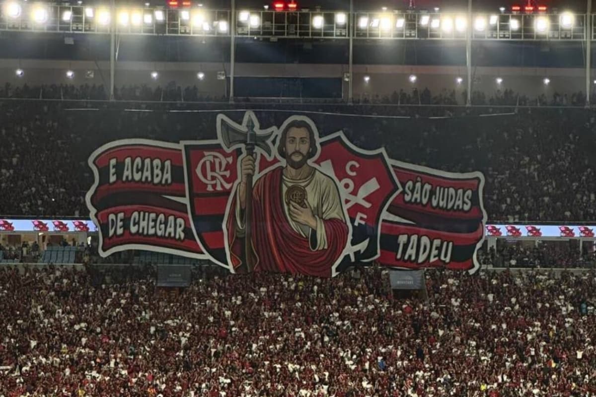 Apolinho Mosaico Flamengo Brasileirão