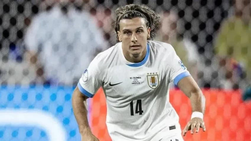 Canobbio pela Seleção Uruguaia