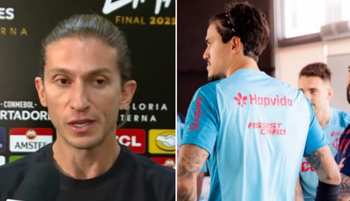 Filipe Luís fala sobre situação de Pedro no Flamengo