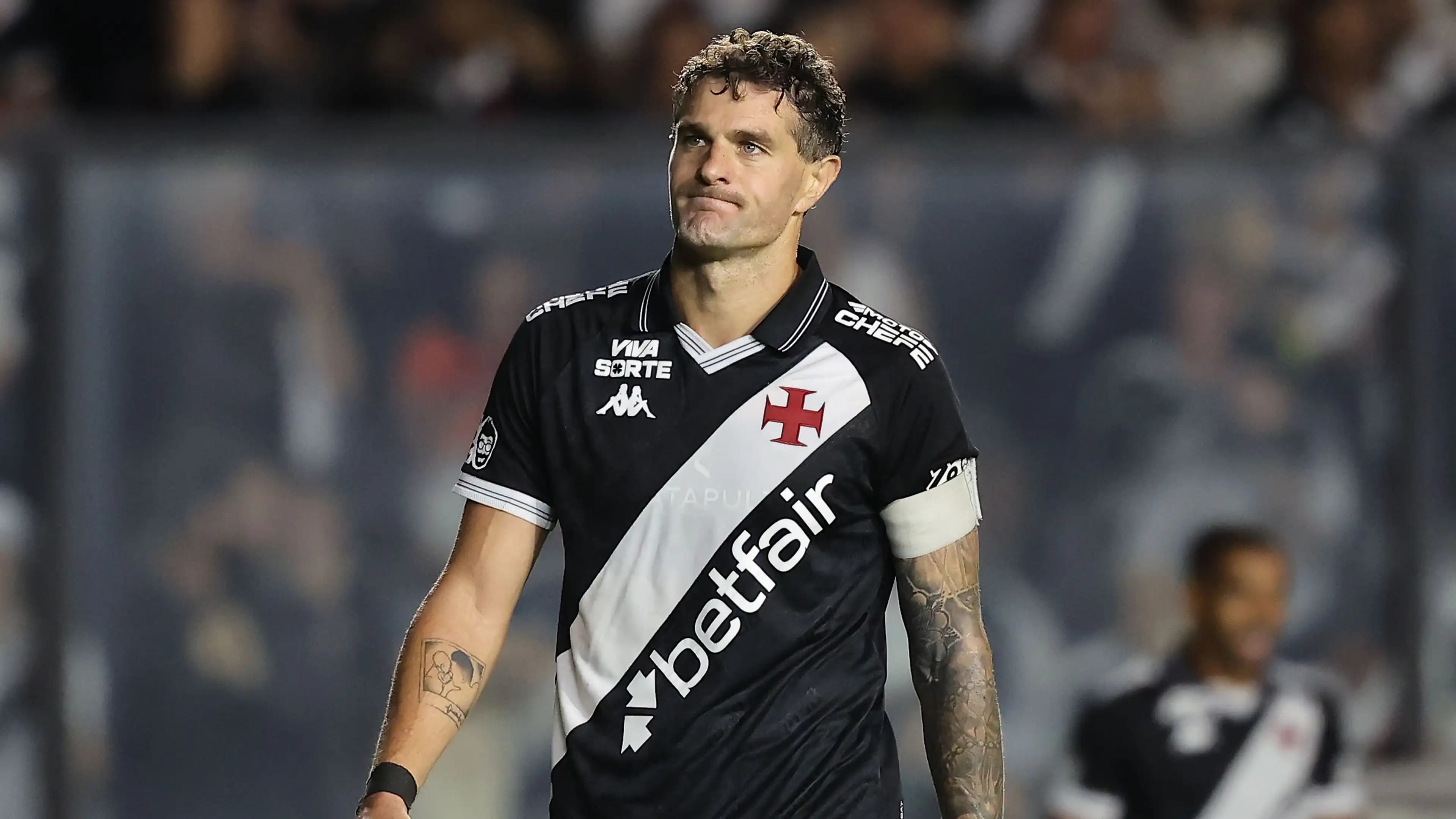 Pablo Vegetti em jogo do Vasco em 2025