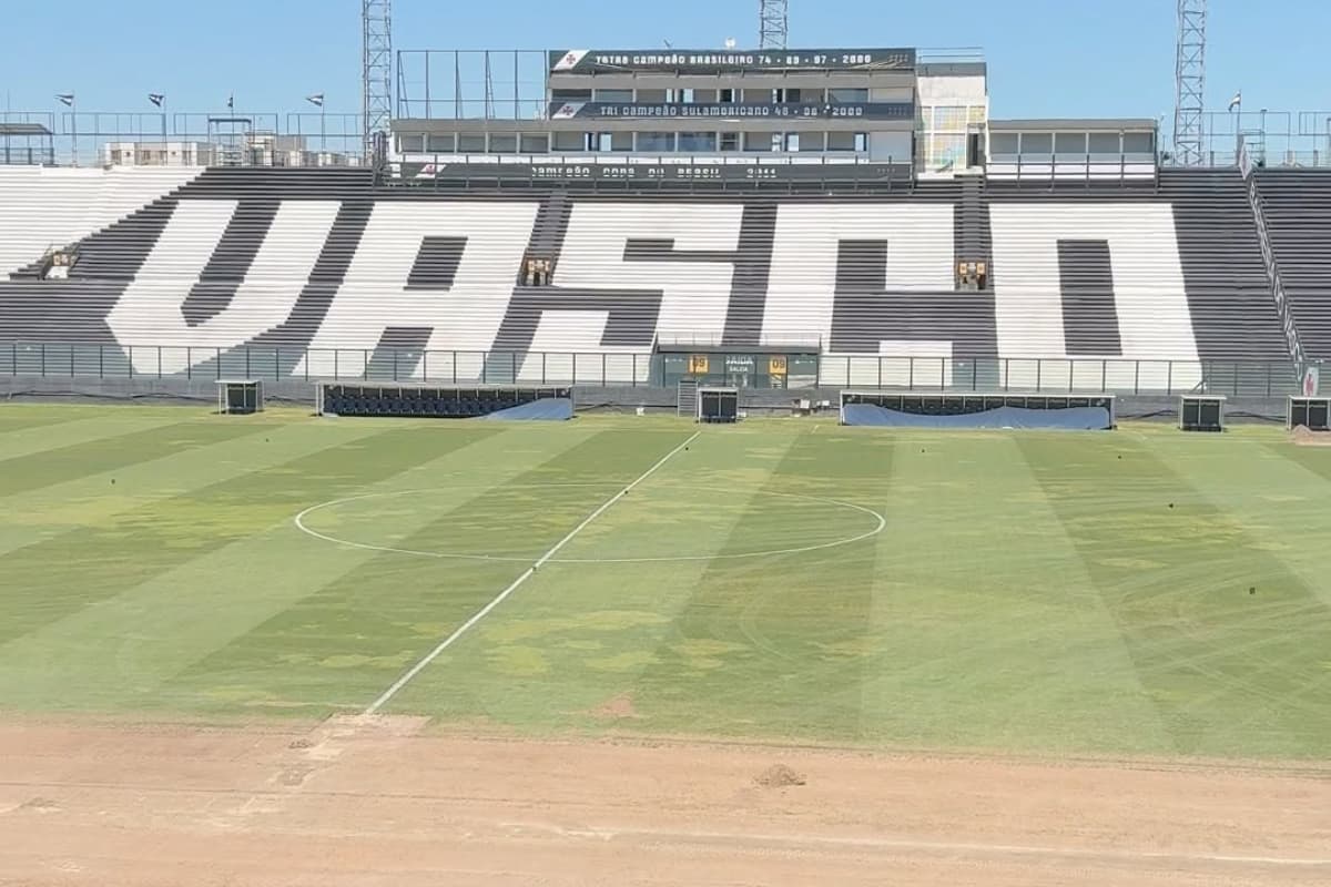 Gramado São Januário Vasco