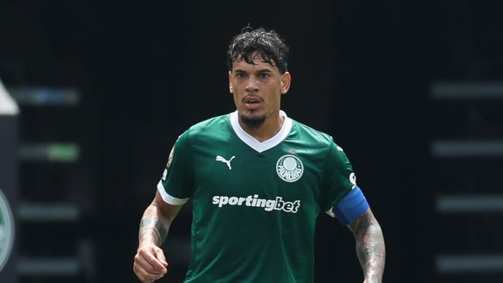Gustavo Gómez entra em campo pelo Palmeiras