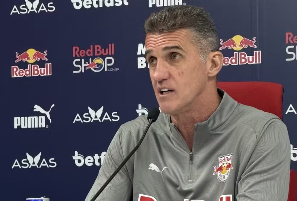 Vagner Mancini em entrevista coletiva após Bragantino x Atlético-MG