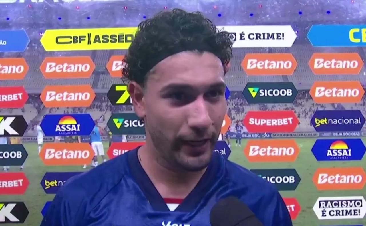 Mancuso concede entrevista após Fortaleza x Grêmio