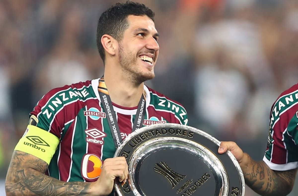 Nino em título do Fluminense da Libertadores