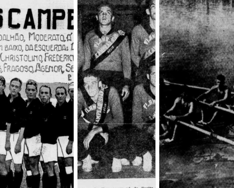 Flamengo campeão no mar, nas quadras e no campo