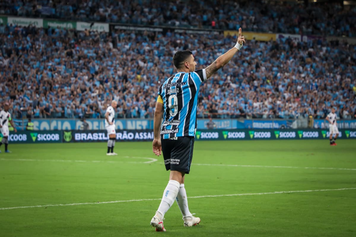 Suárez Grêmio Vasco Arena do Grêmio