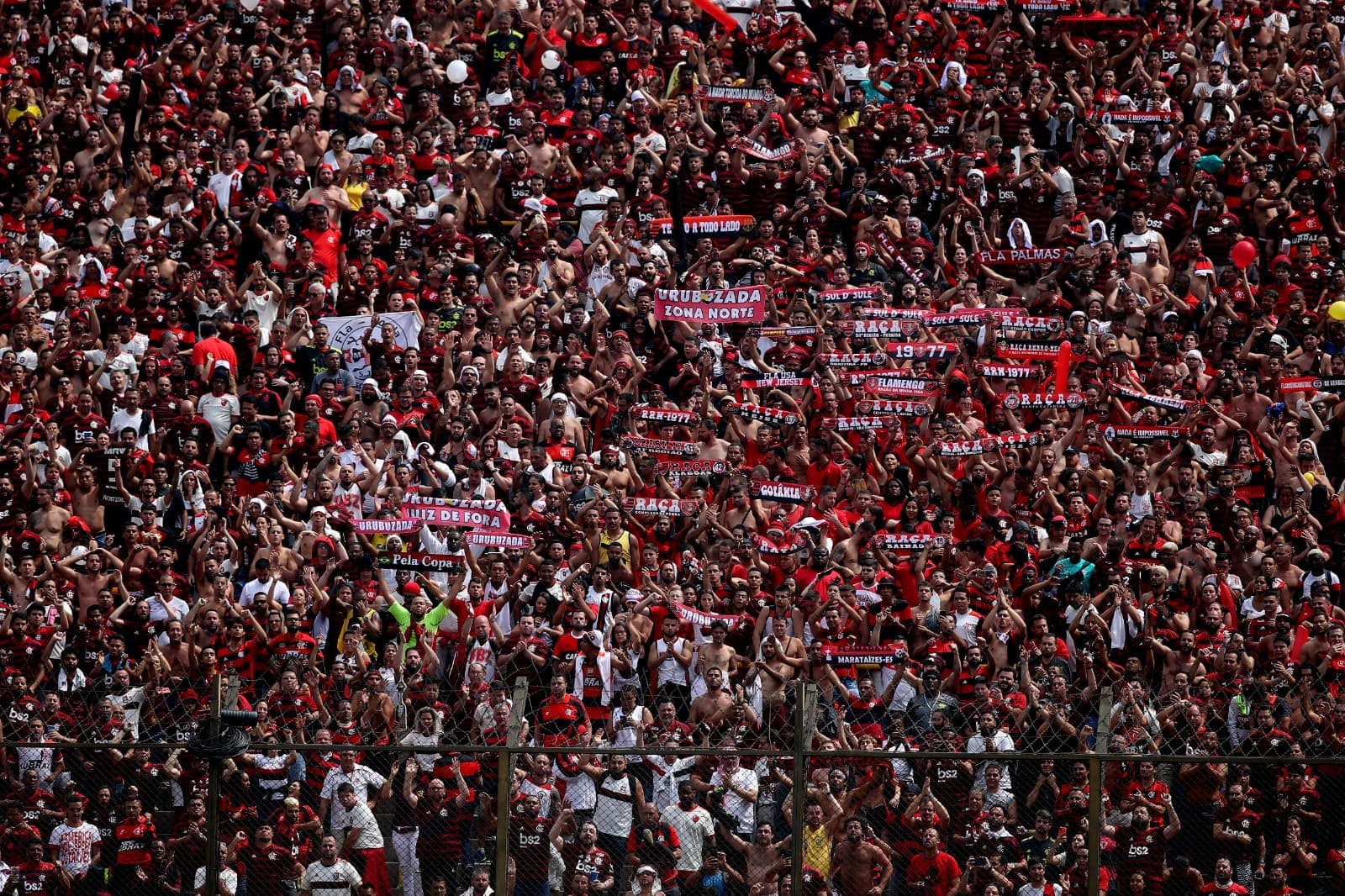 Torcida Flamengo na final da Libertadores de 2019