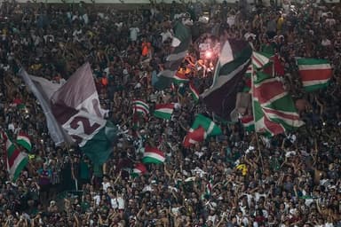 Torcida do Fluminense no Maracanã