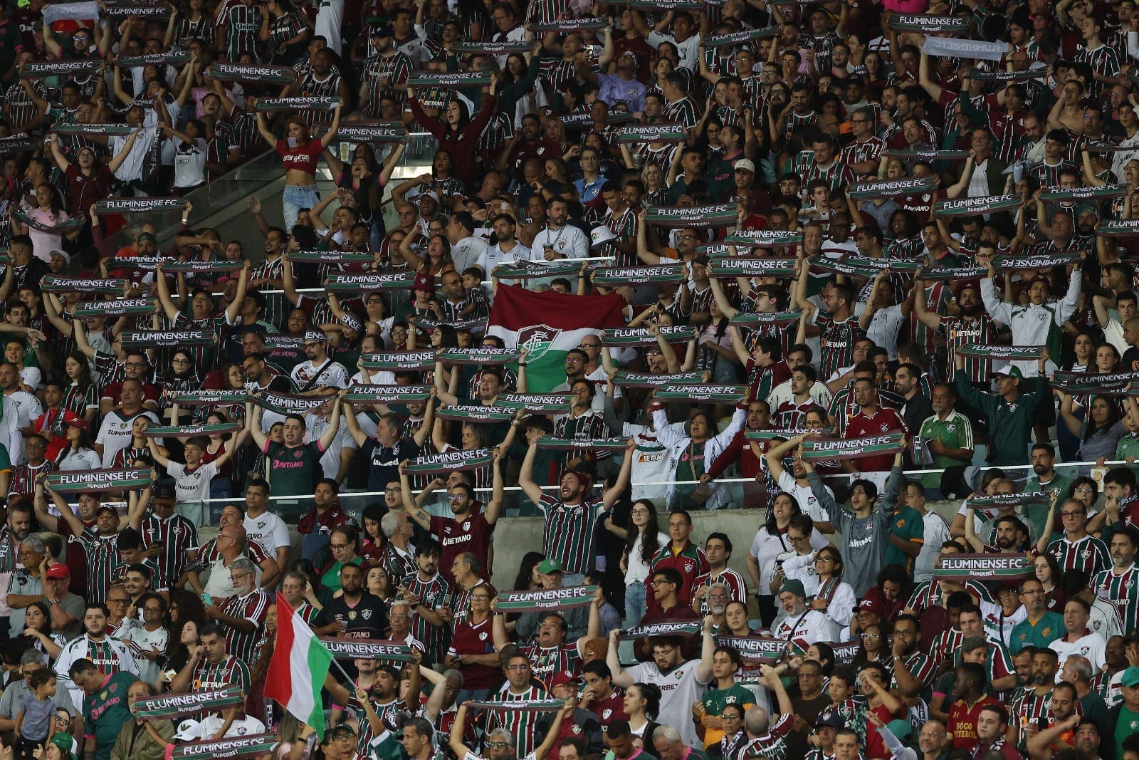 Torcida Fluminense no Maracanã
