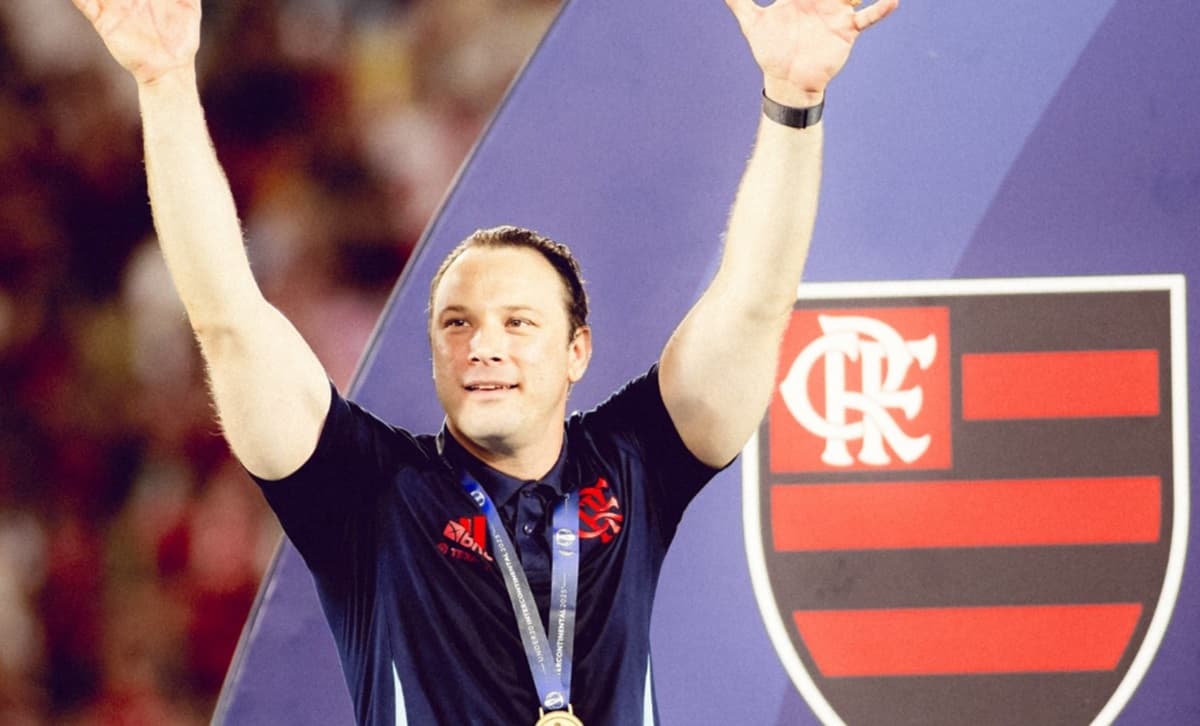 Bruno Pivetti, técnico do Sub-20 do Flamengo, será comandante contra Mirassol