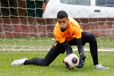 Cadu, goleiro do sub-20 do Corinthians