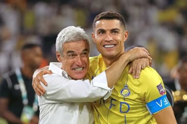 Cristiano Ronaldo e Luis Castro Grêmio