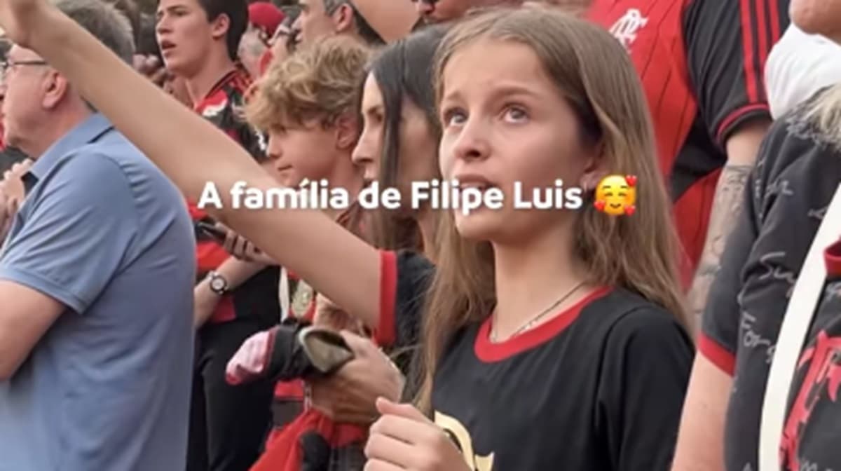 Família de Filipe Luís chora com título do Flamengo