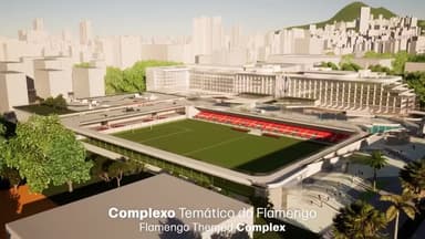 Projeto do hotel no estádio da Gávea