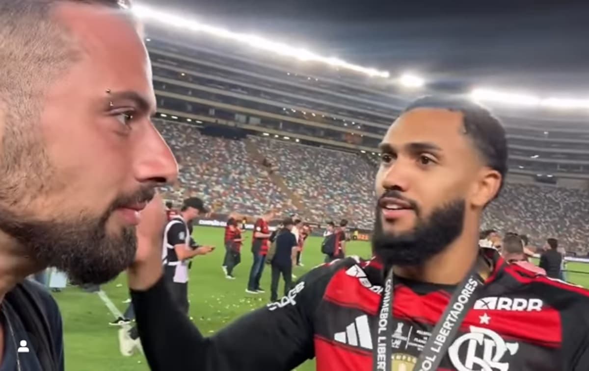 Juninho, do Flamengo, dá entrevista ao Cartolouco