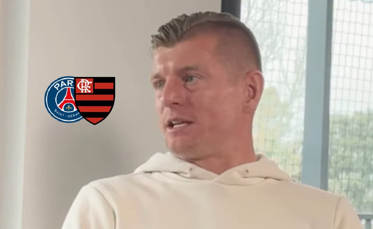 Em entrevista ao Romário, Kroos fala de Flamengo x PSG