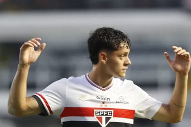 Lucca, atacante do sub-20 do São Paulo