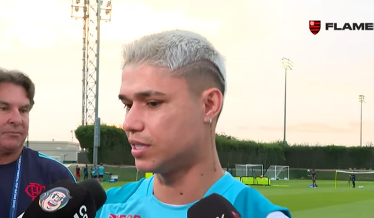 Luiz Araújo, do Flamengo, fala sobre final contra PSG
