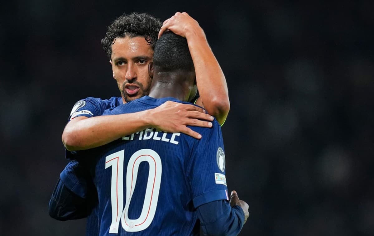 Marquinhos e Dembélé do PSG podem enfrentar Flamengo