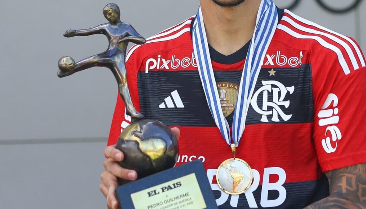 Prêmio Rei da América com Pedro, do Flamengo