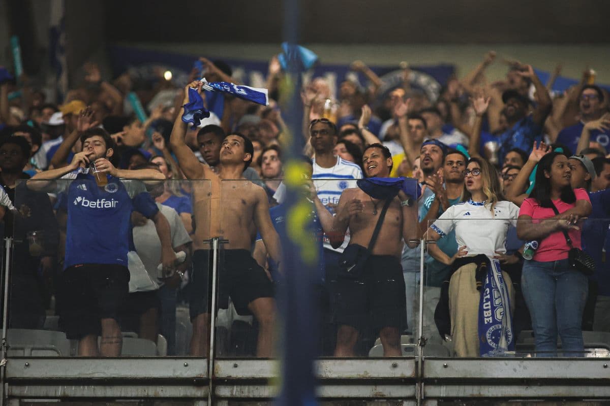 Torcida do Cruzeiro no Mineirão