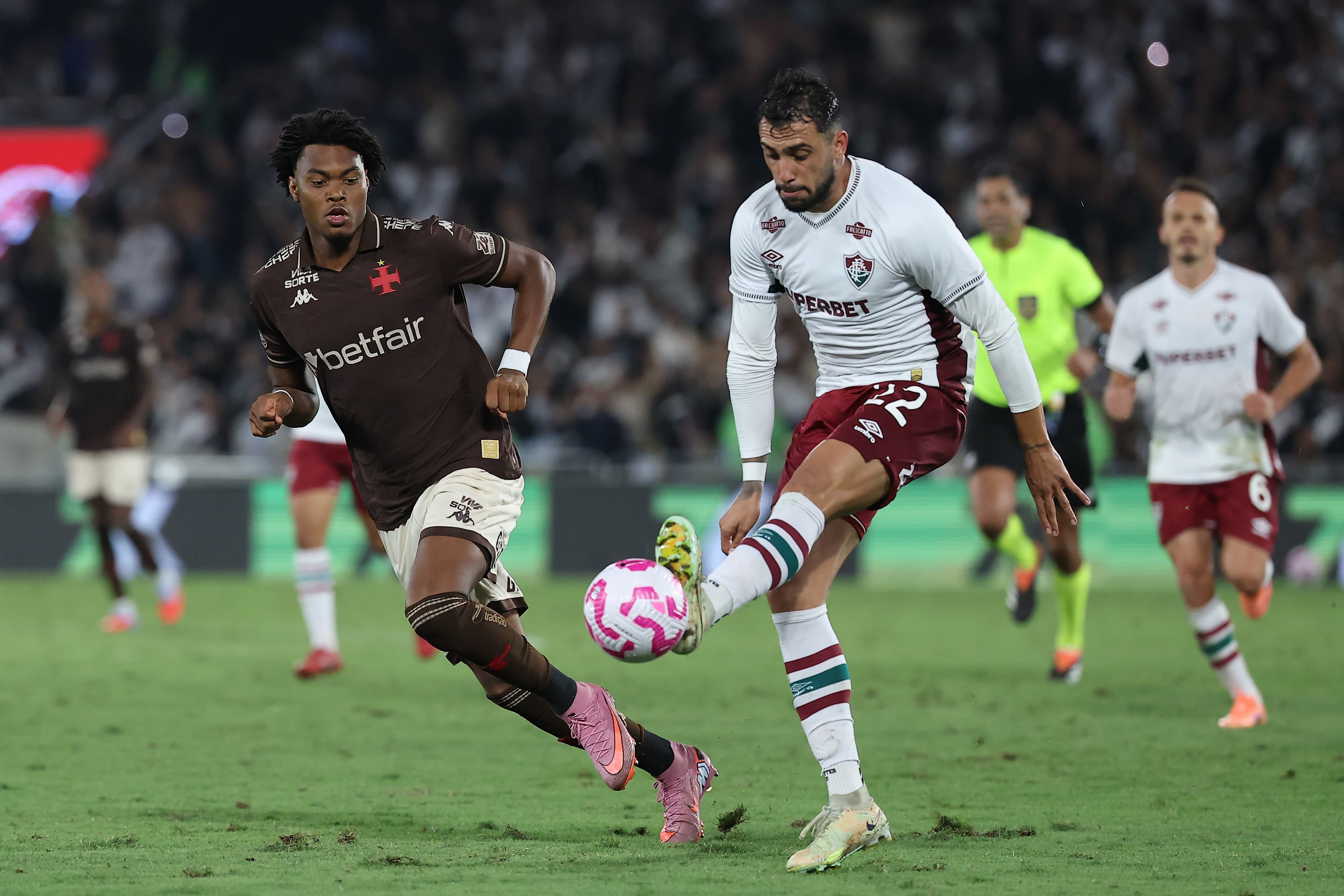 Gabriel Souza e Freytes em Vasco x Fluminense
