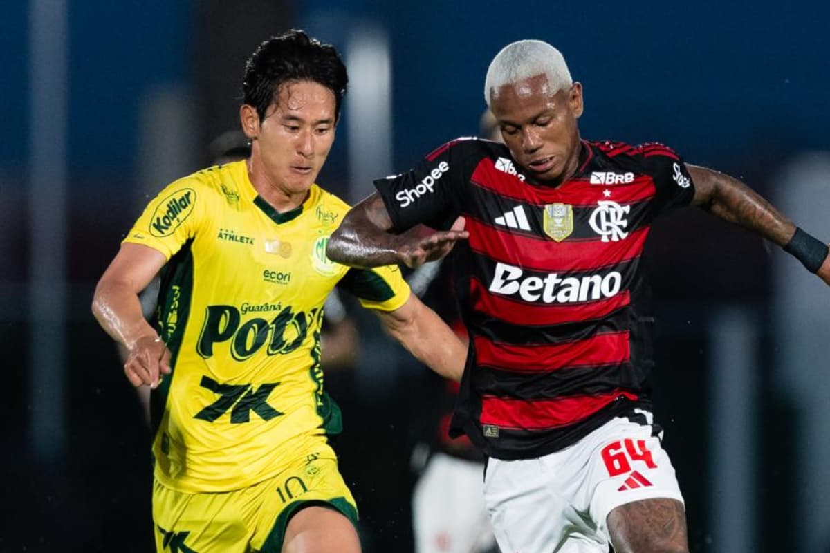 Wallace Yan Flamengo Mirassol Brasileirão